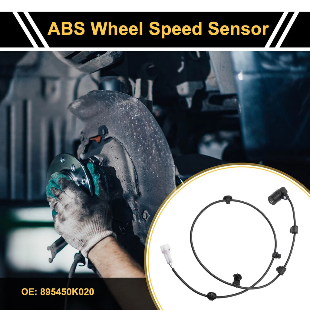 ABS Wheel Speed Sensor Rear Right Replacement for Toyota Hilux (2005–2008)