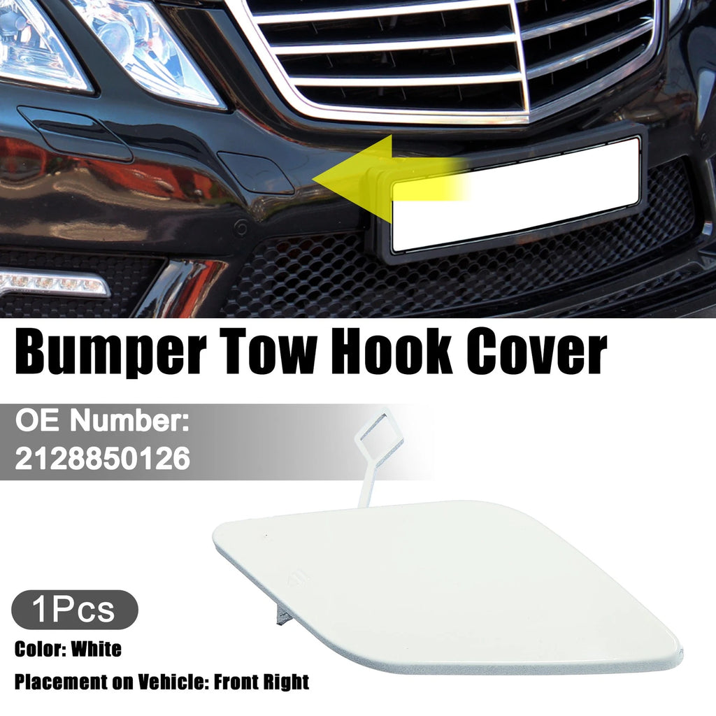 Front Right Bumper Tow Hook Cover for Mercedes Benz E-Class (2017–2023)