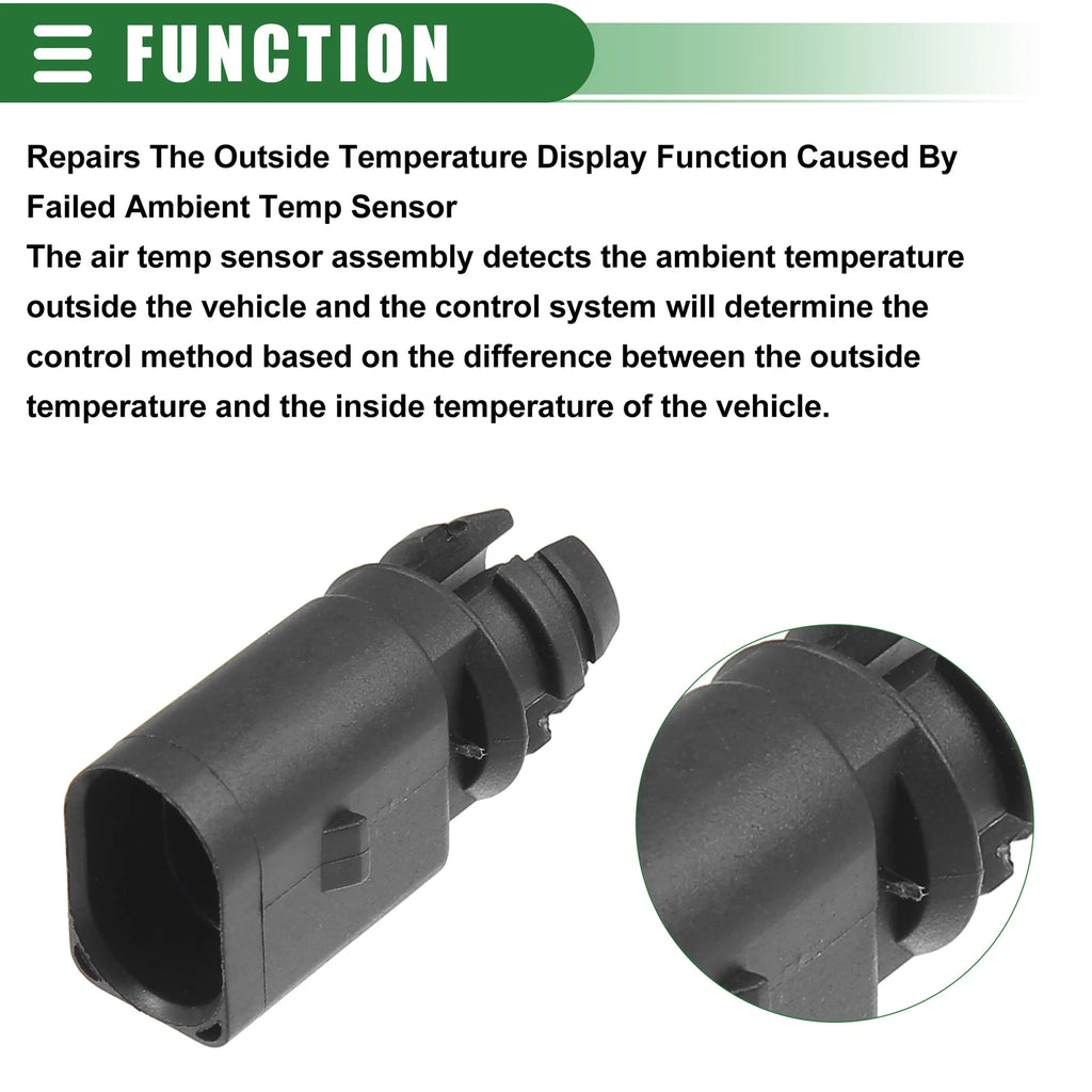 Ambient Air Temperature Sensor for Audi A3 (2006–2013) No. 8Z0820535
