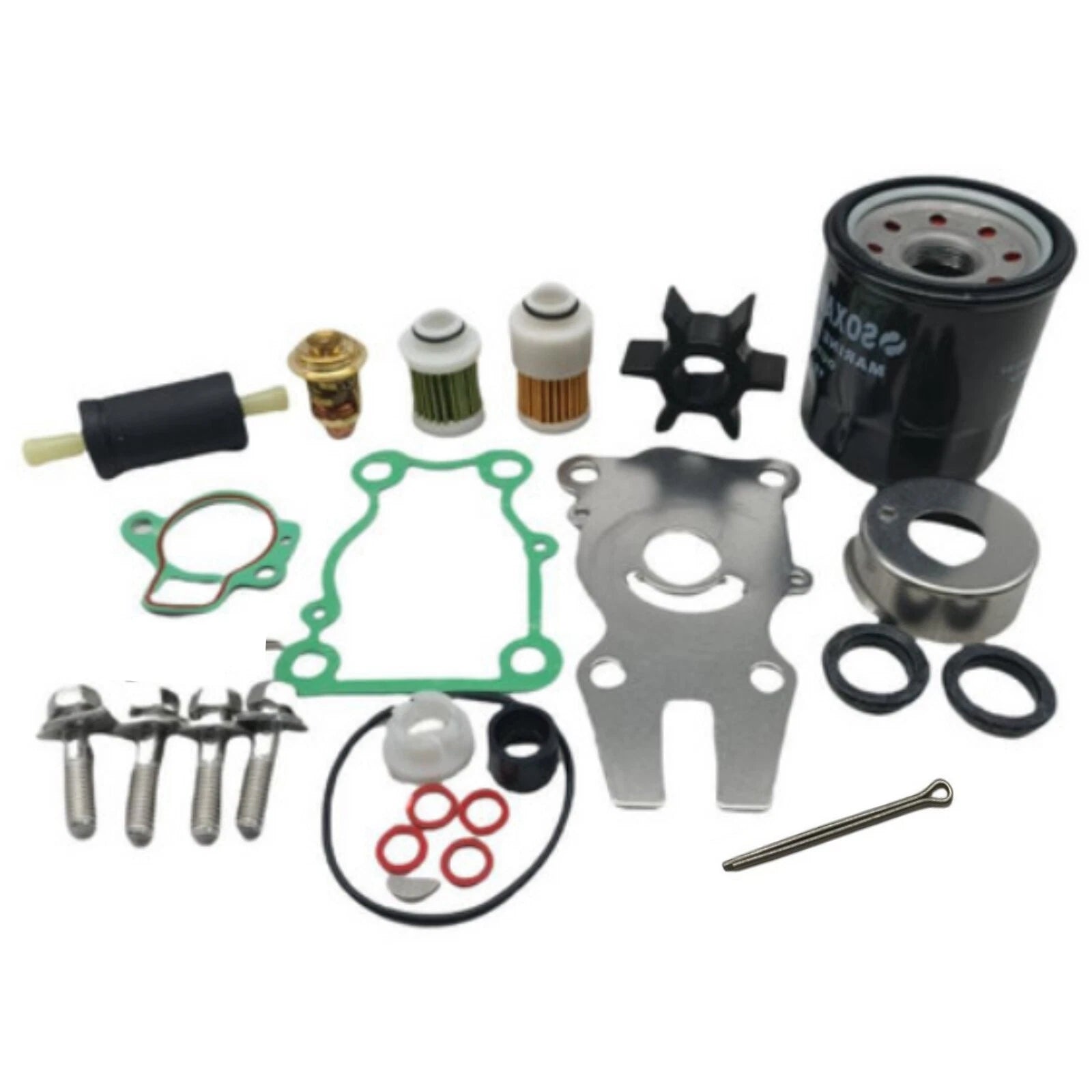 Maintenance Kit for Yamaha 50 60 HP Outboard (F50H F60A F60C F60F) 63D-W0078-01