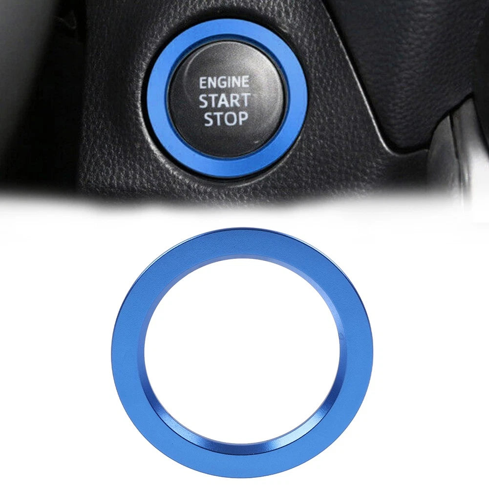 Engine Start Stop Button Trim Ring for Toyota Tacoma Camry Prius Corolla (2016–2023)