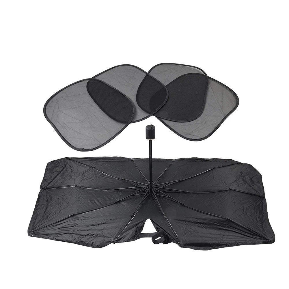Foldable Windshield Sun Shade for Car (Universal Fit)
