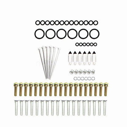 6 Set Carburetor Rebuild O-rings Gaskets Needle Kit for Honda GL1500CD Valkyrie
