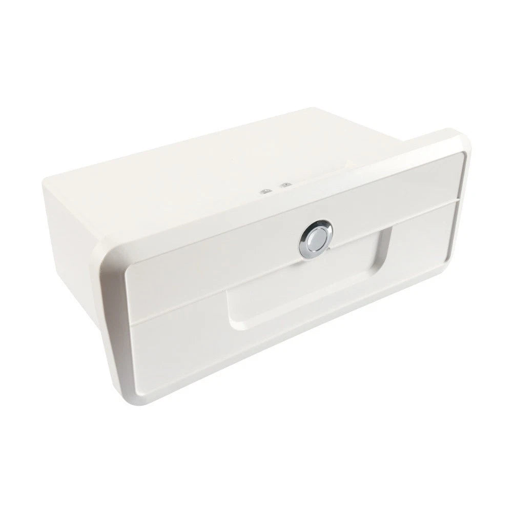 Lockable ABS Boat Glove Box with 2 Cup Holders for Boats and Yachts