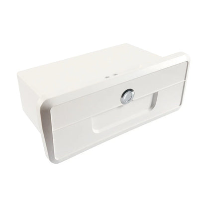 Lockable ABS Boat Glove Box with 2 Cup Holders for Boats and Yachts