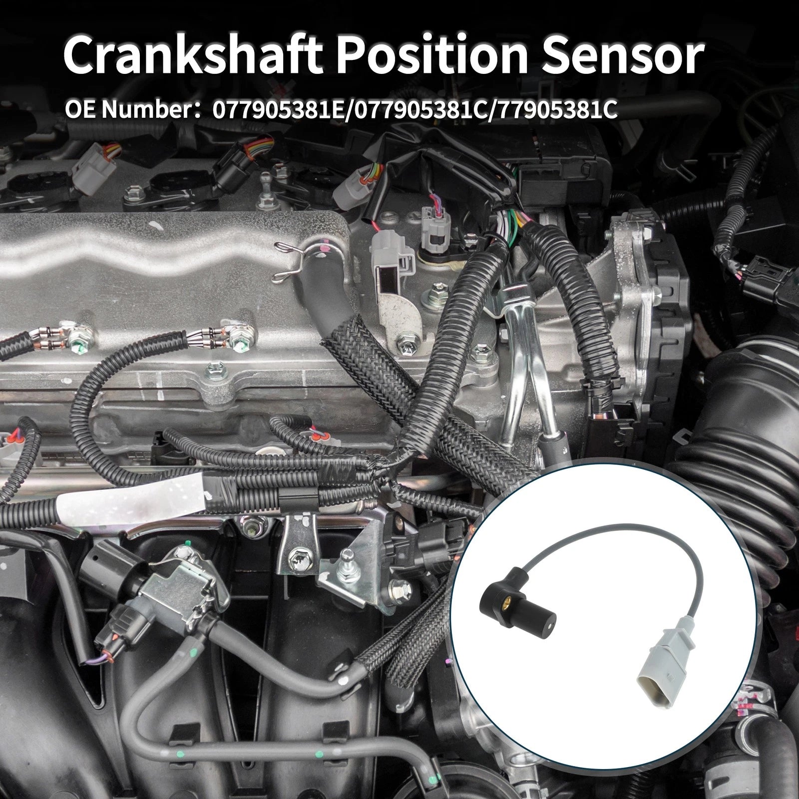 Crankshaft Position Sensor Replacement for Audi A8 Quattro 4.2 (1997–1999)