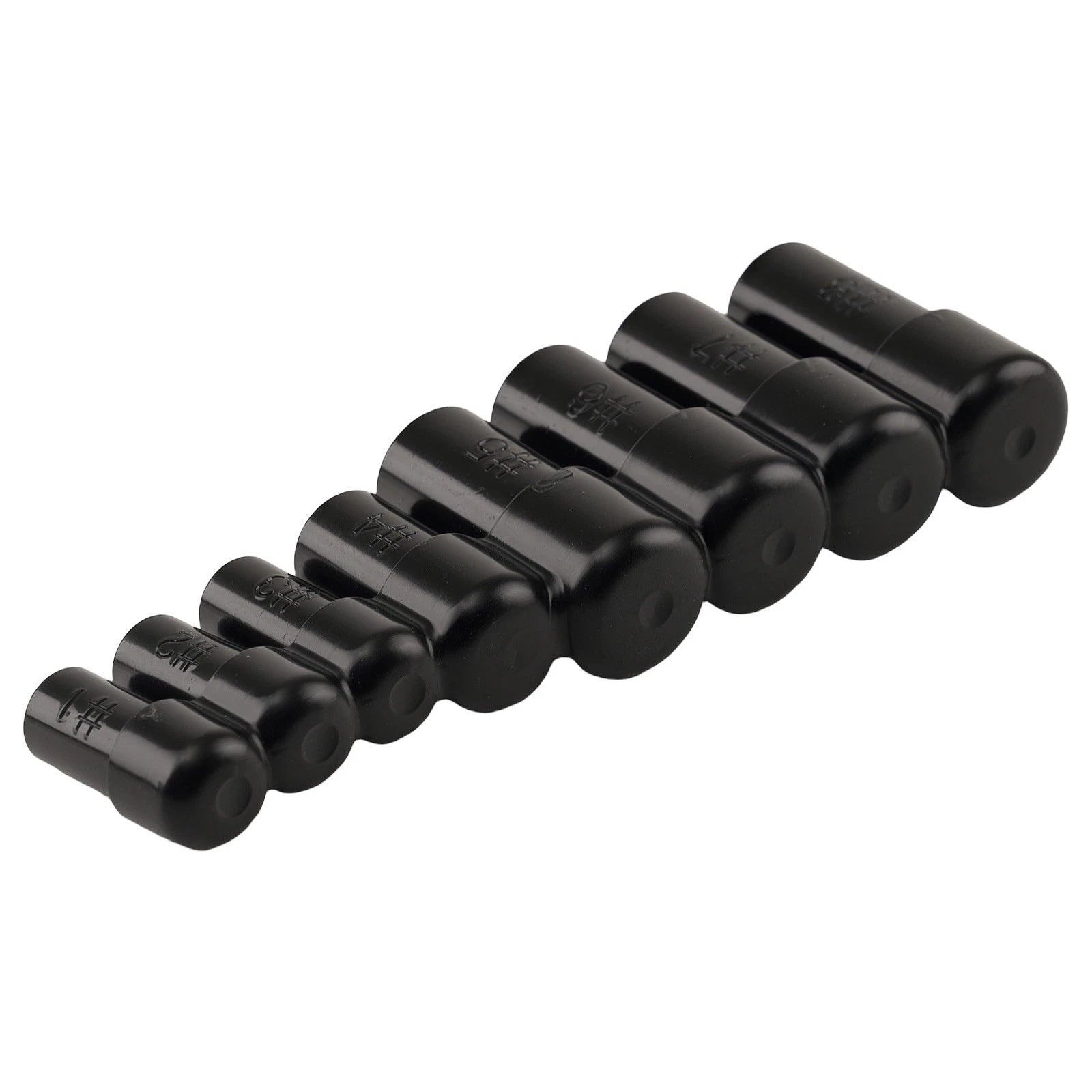 8 Piece Tap Socket Set 70500 for Tap Threading 1/8"-3/4" Ratchet NPT