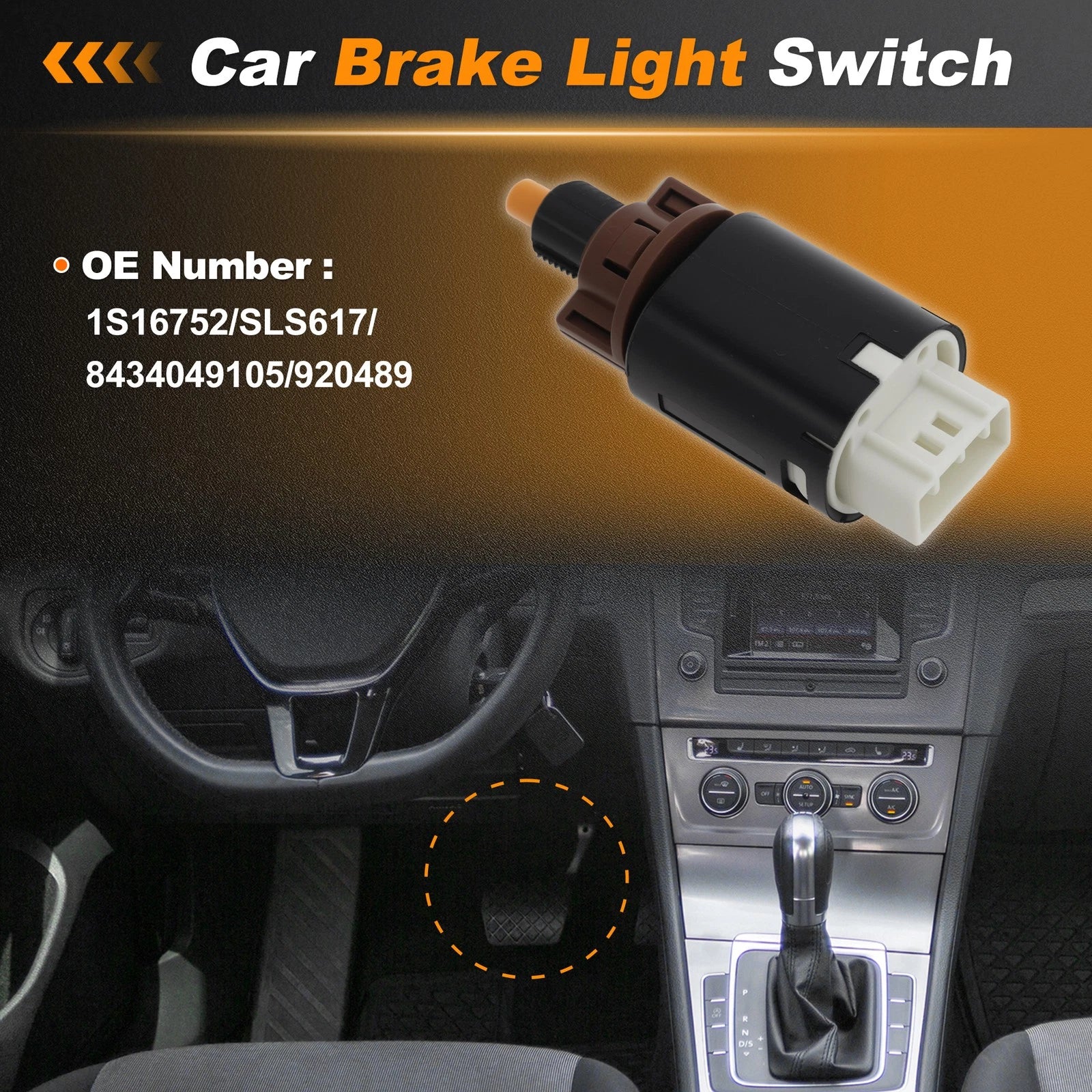 Brake Light Switch for Toyota RAV4 (2019–2025) 1S16752