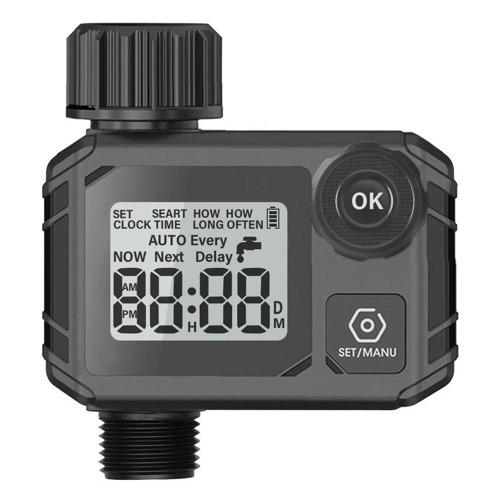 Programmable Water Timer for Efficient Lawn Irrigation