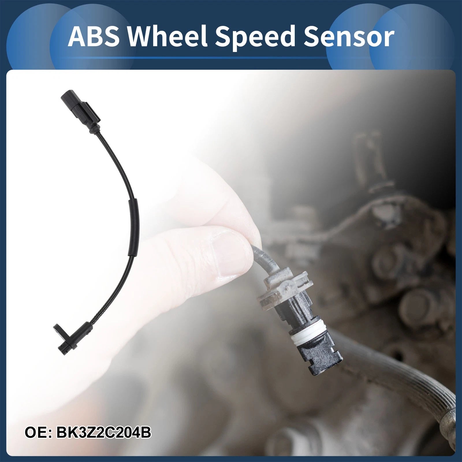 ABS Wheel Speed Sensor for Ford Transit 150 (2015–2023) No.BK3Z2C204B