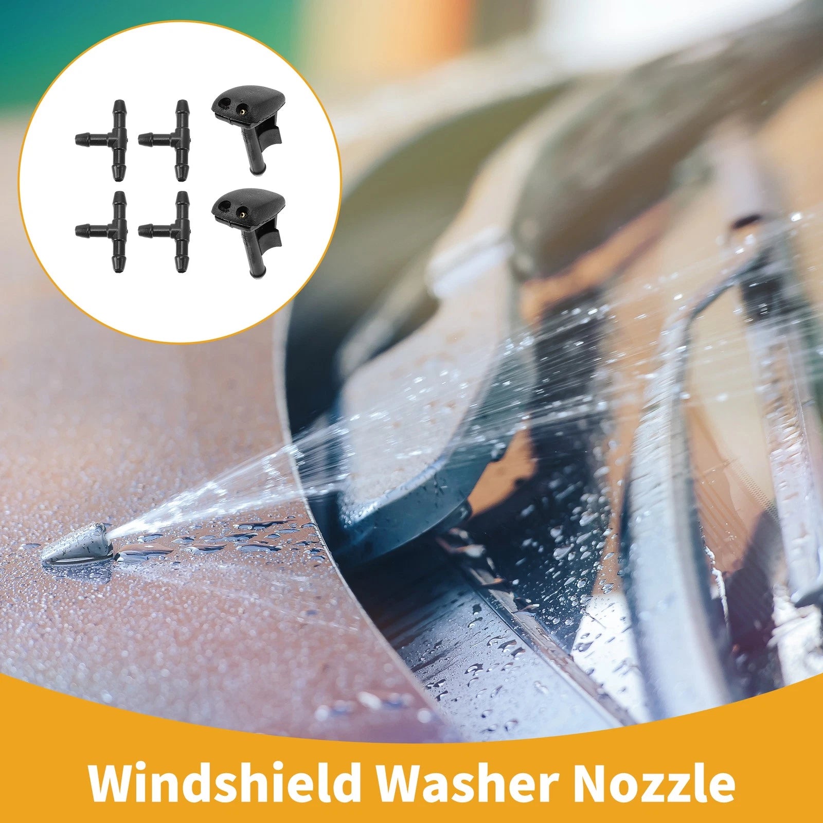 Windshield Washer Nozzle Kit for BMW 3 Series E36 (1990–2000)