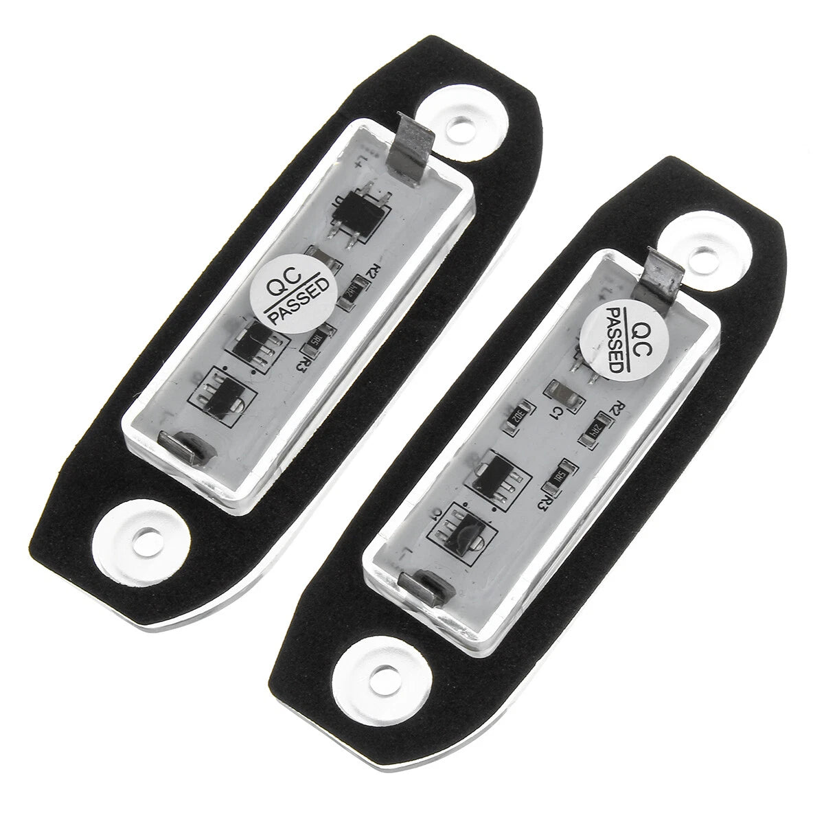 2X LED License Plate Light for Volvo S40 S60 S70 S80 V50 V70 C70 (2000–2016)