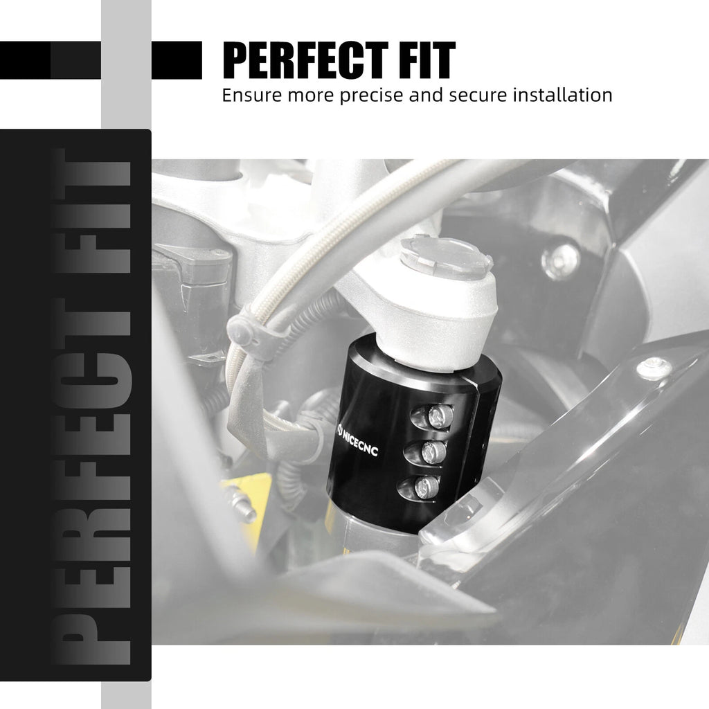 Front Fork Cover Boots for BMW R1250GS Adv (2019–2022)