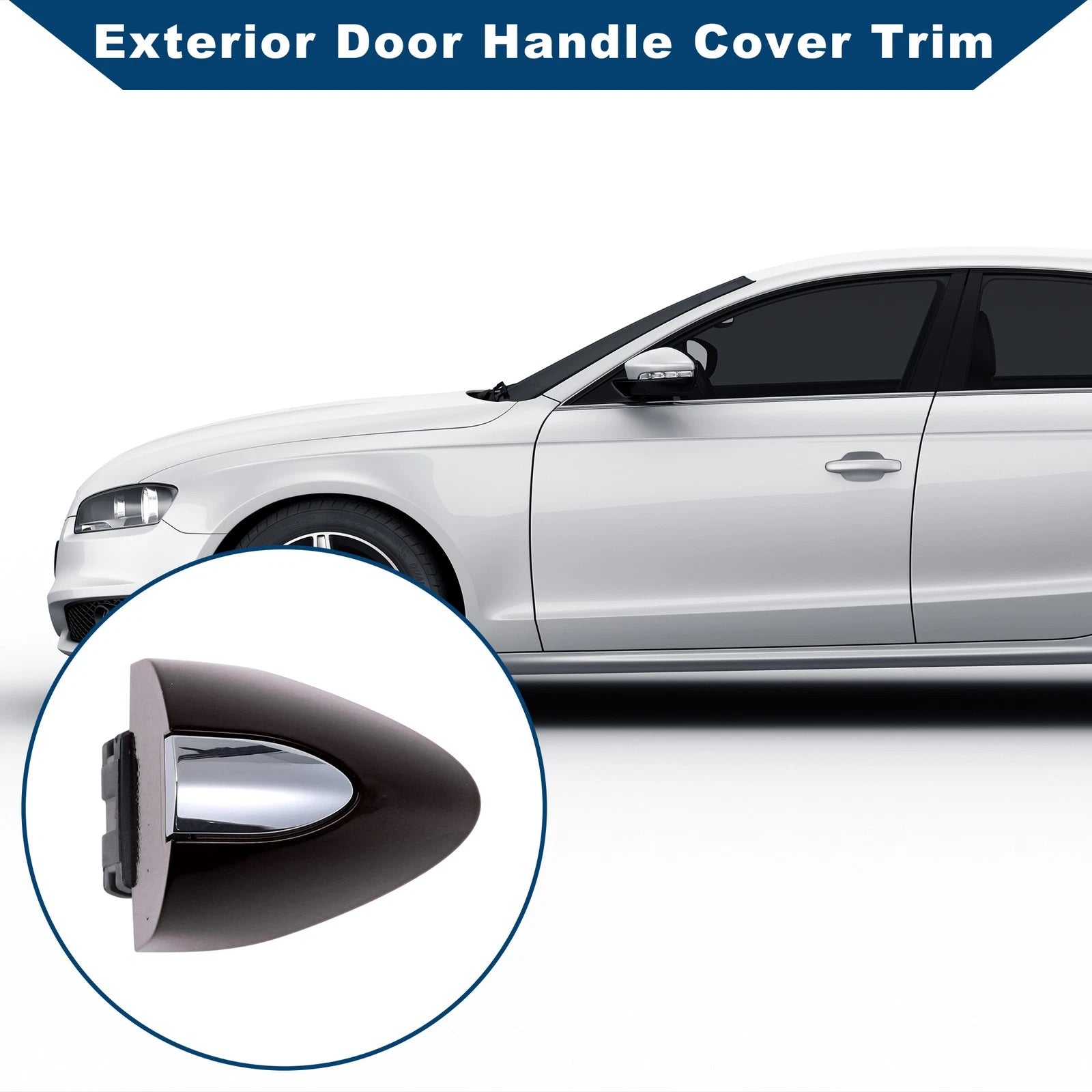 Exterior Door Handle Cover Trim Replacement for Buick LaCrosse 2017–2019