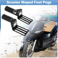 Foldable Front Pedals Electric Bicycle Footpegs for Scooter Moped (2010–2025)