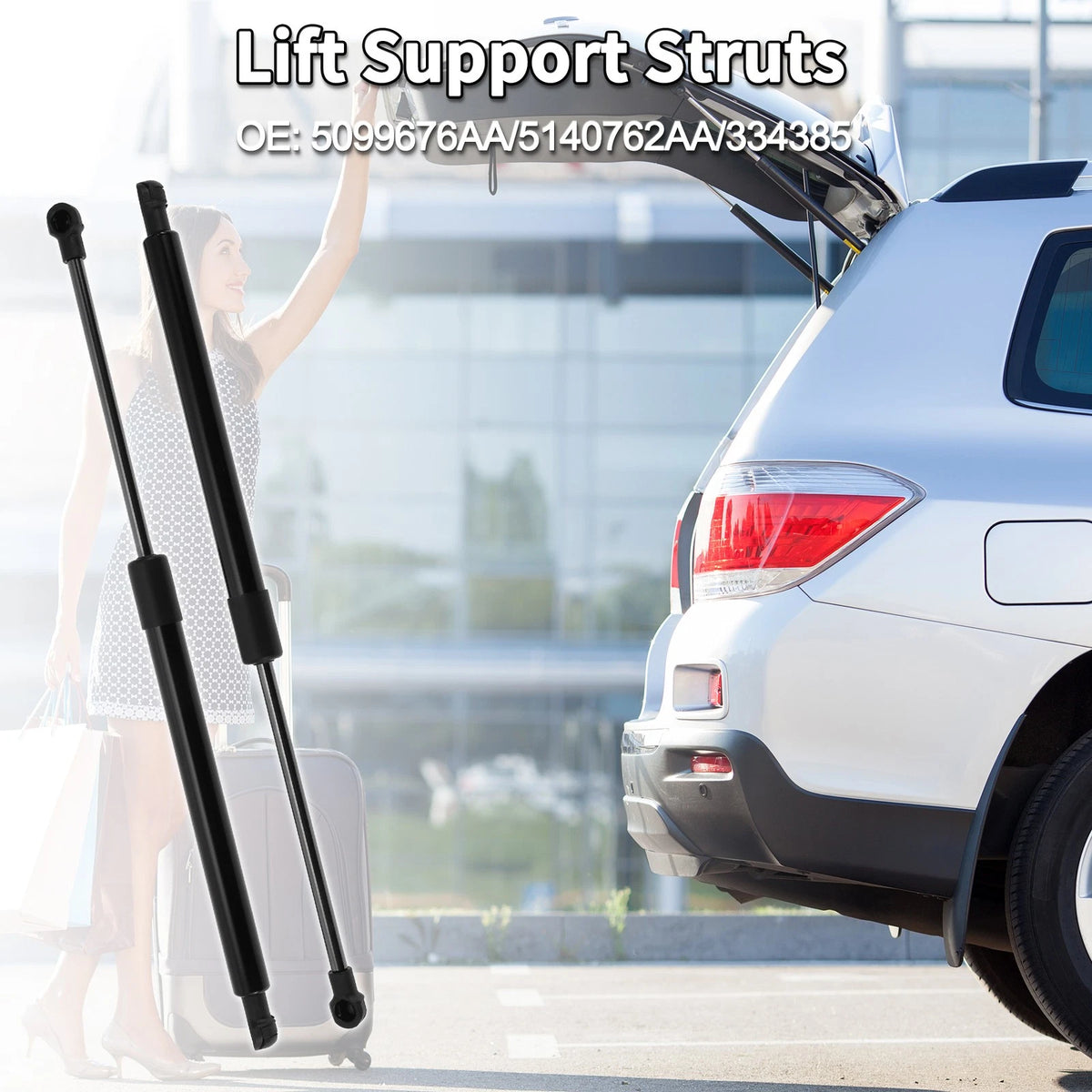 Rear Hatch Lift Supports Struts No. 5099676AA for Chrysler Crossfire (2004–2008)