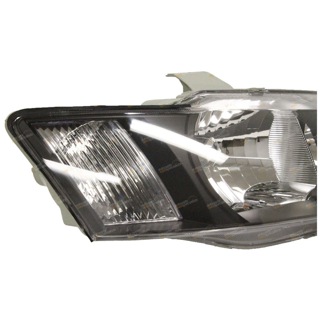 RH Black Headlight for Holden Commodore VY SS SV8 (2002–2004) RHS Driver