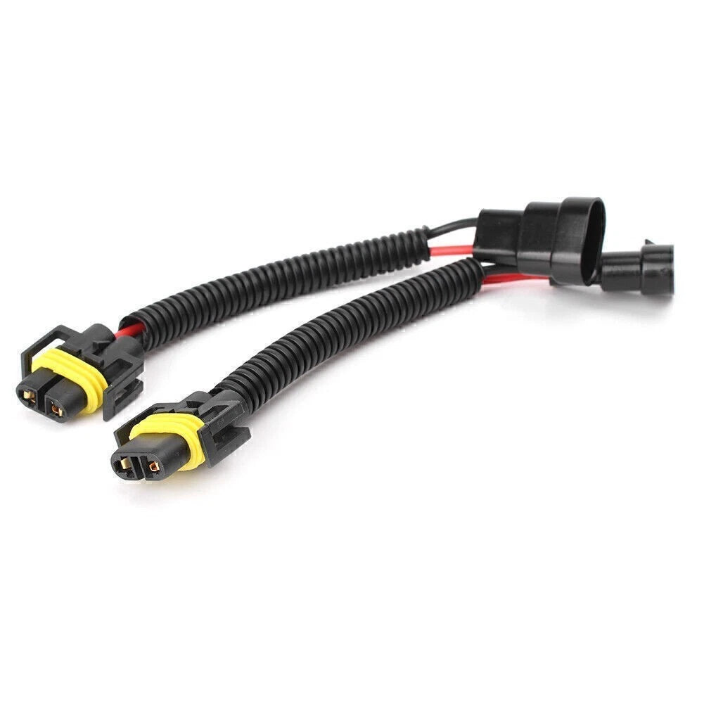 H11 9006 Headlight Fog Lamp Wiring Adapter Harness Socket for (2076YF015)