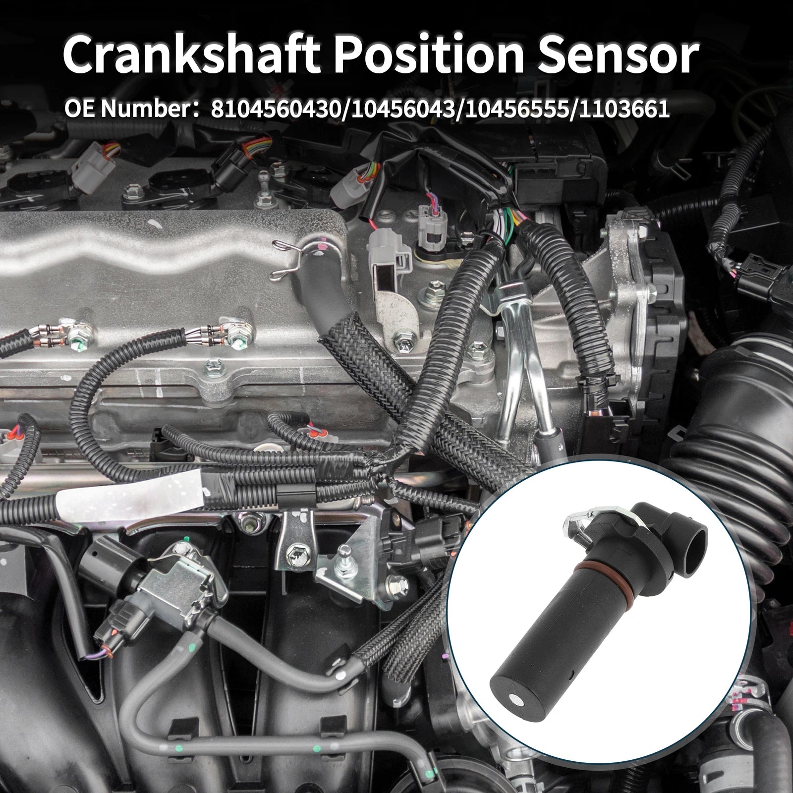 Crankshaft Position Sensor for Chevrolet Impala 3.4 (2000–2005) No. 8104560430