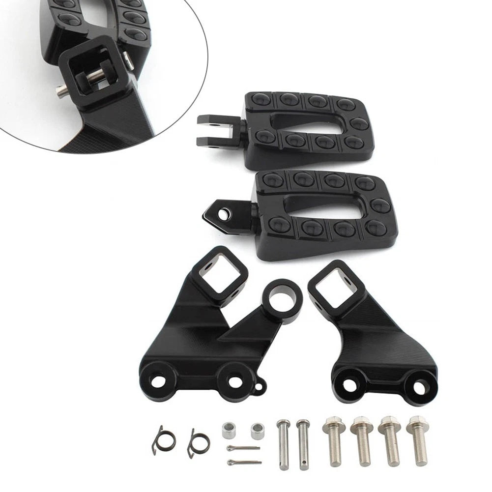 Footrest Foot Pegs Pedal Mount Bracket for Yamaha Vmax 1200 (1985–2007)