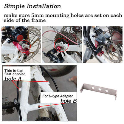 Rear Rack Bracket for Bike (2010–2023)