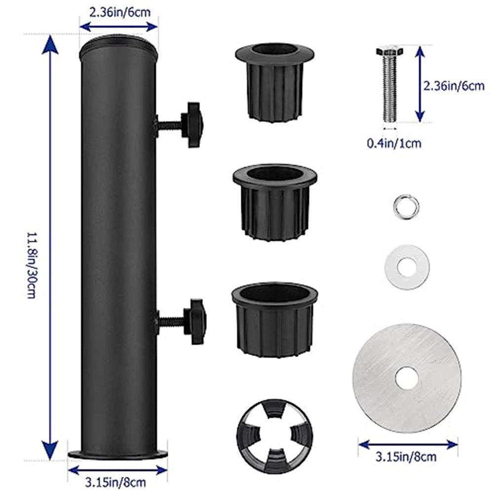 Outdoor Umbrella Retainer for Stability and Durability