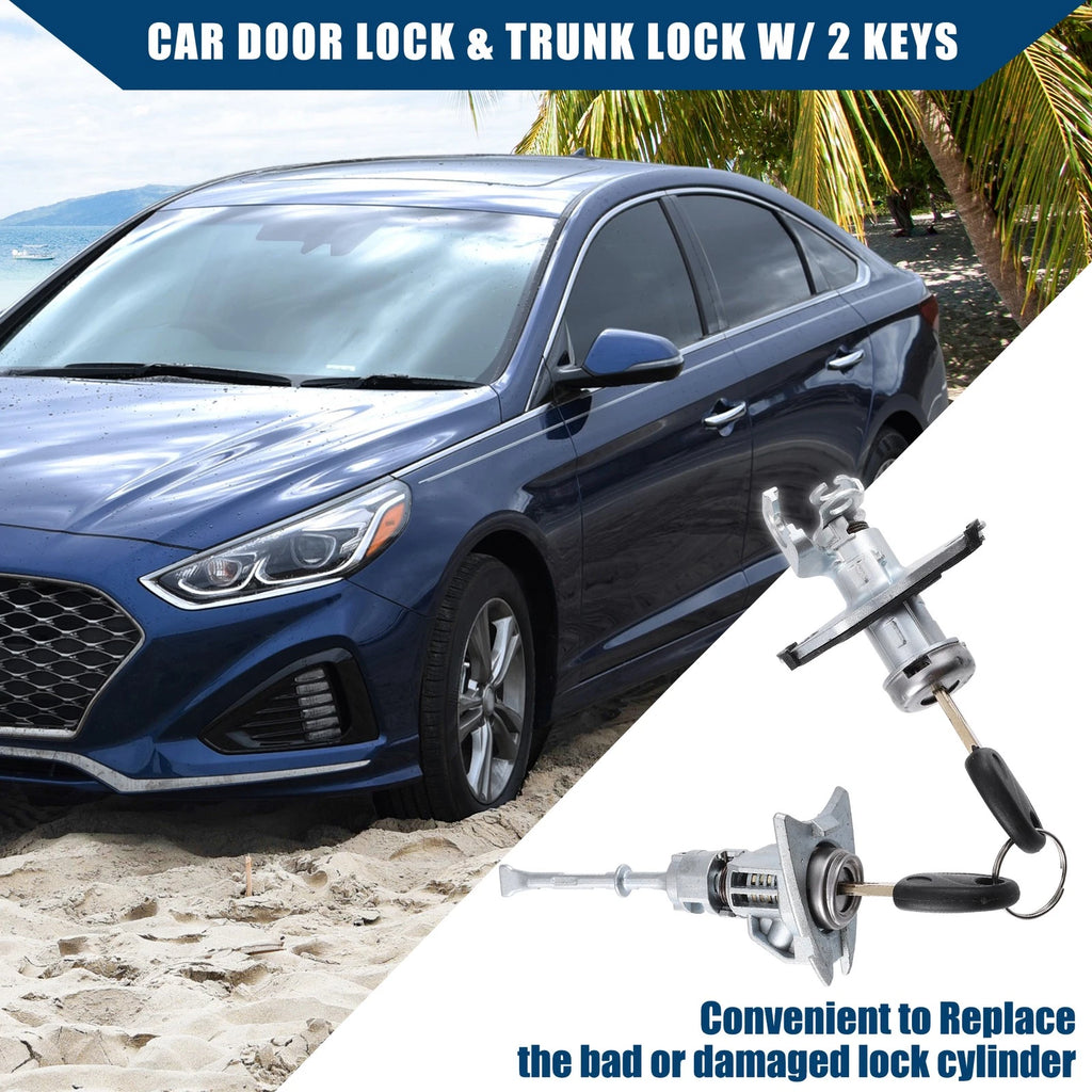 Ignition Lock Cylinder Full Set for Hyundai Sonata (2009–2014)