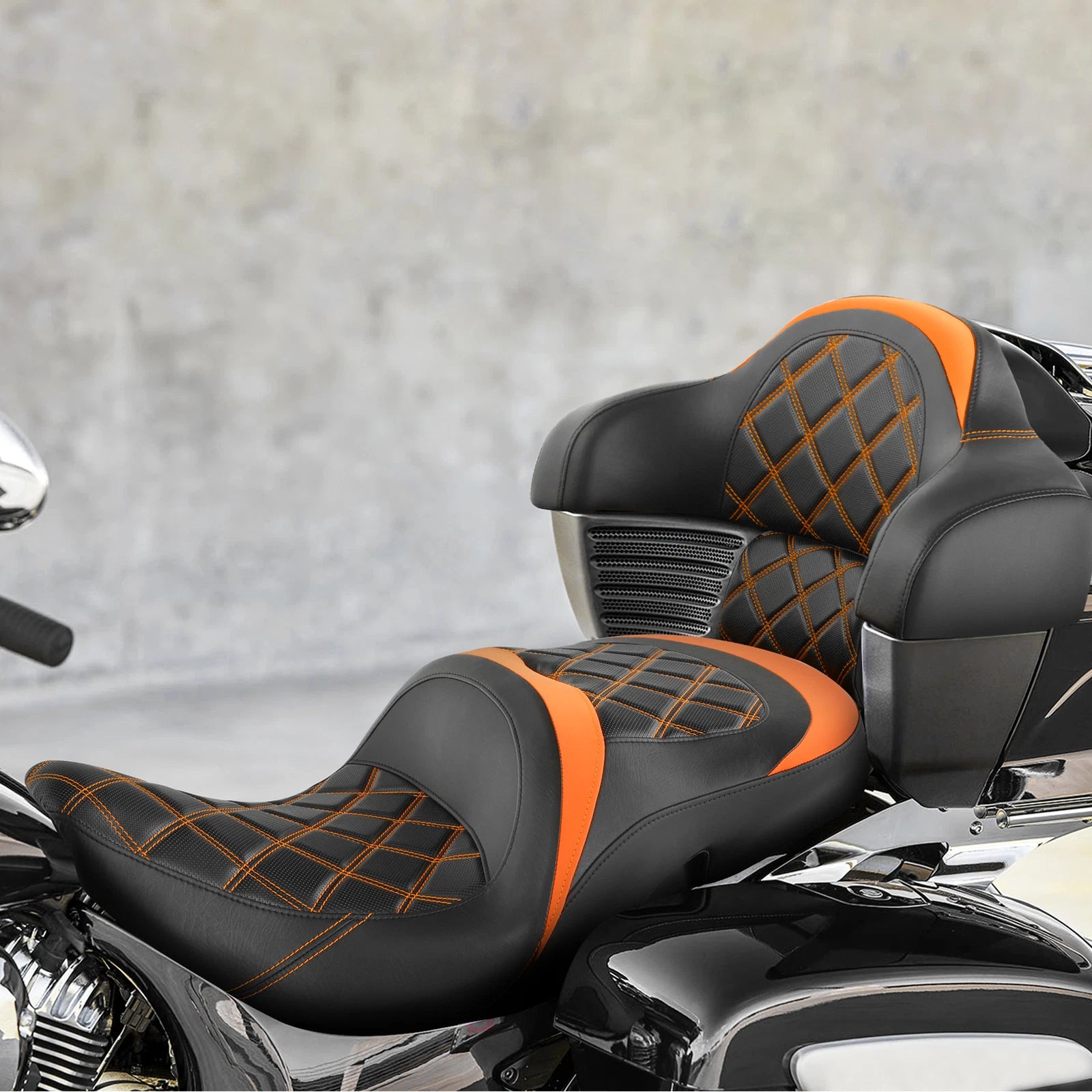 Seat Backrest Pad for Indian Chieftain Dark Horse (2016–2023)