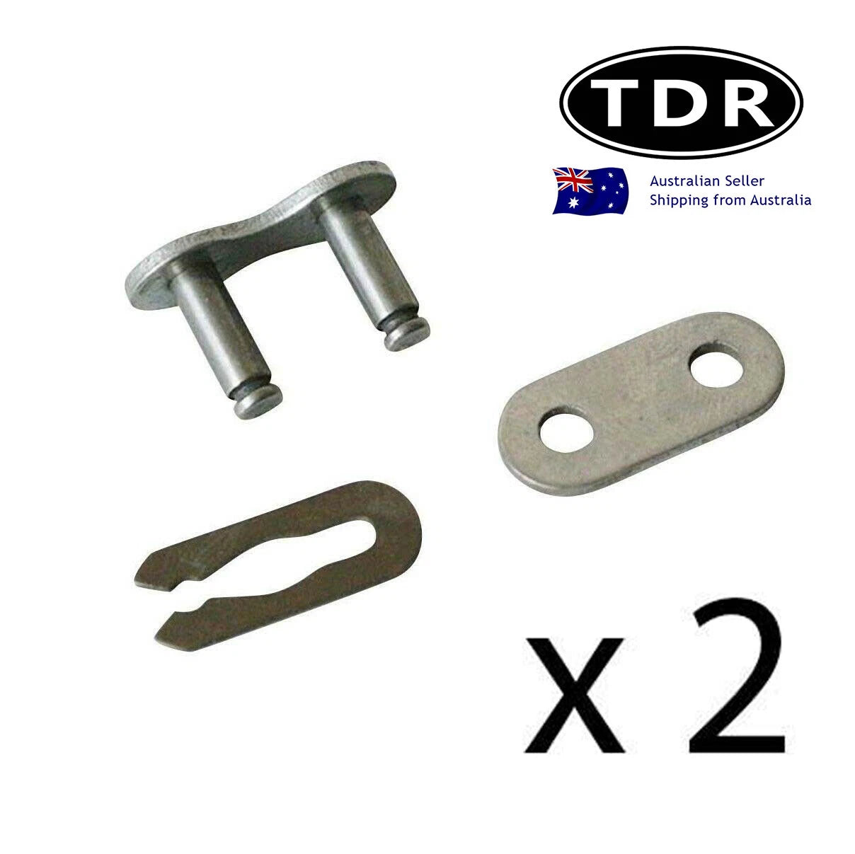2X Chain Join Links for Motorized Bicycle 49cc 70cc 80cc