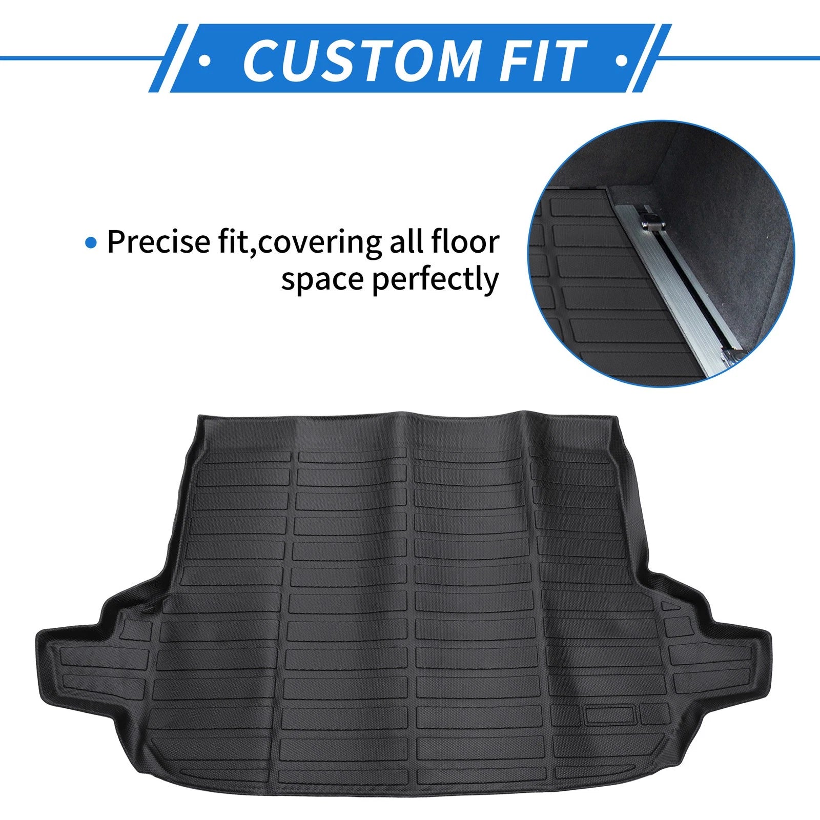 Rear Trunk Mat Replacement TPE Cargo Liner for Subaru Forester (2014-2018)