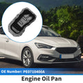 Engine Oil Pan Replacement for Mazda 3 2.0L 2.5L 2012–2013 Iron Black