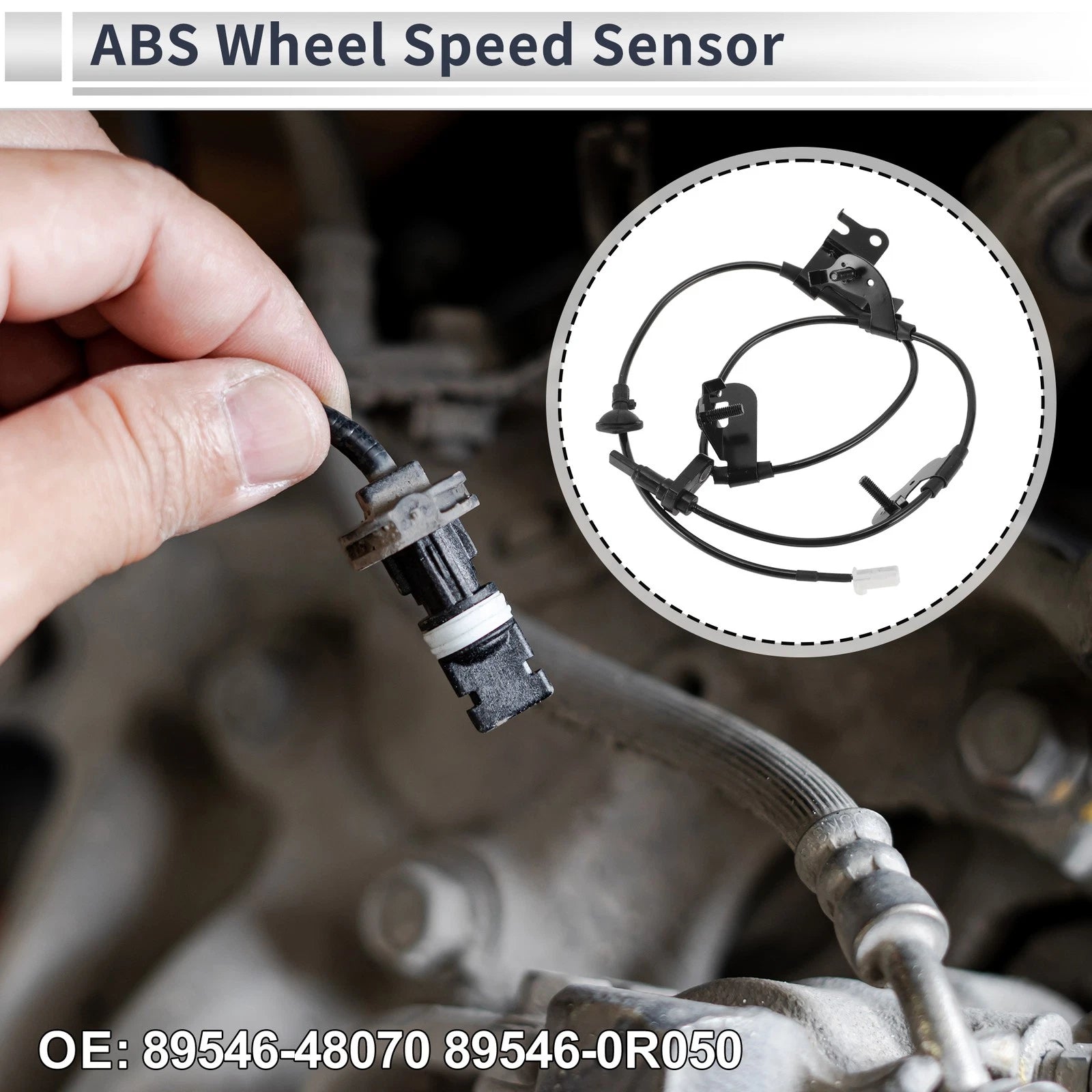 Rear Left ABS Wheel Speed Sensor Replacement for Toyota RAV4 (2014–2018)
