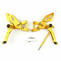 CNC Adjustable Rearsets Footrests Pedal for Yamaha YZF R25 R3 (2014–2016) Gold T9
