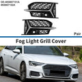 Fog Light Grille Pair Front Left Right for Audi A6 (2019–2023)