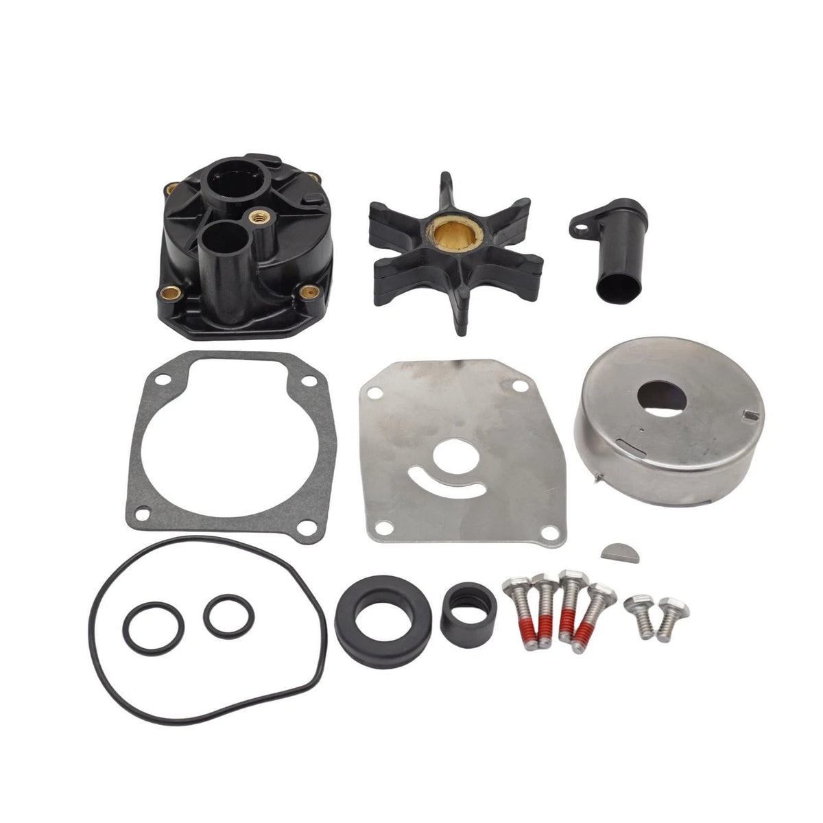 Johnson Evinrude 70 75 HP Woodruff Key Water Pump Kit w/Housing 0777810
