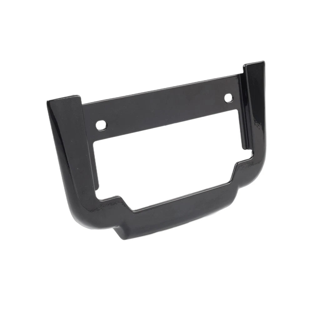 Black Rear License Plate Frame Mount for Harley Tri Glide Ultra Classic (2011–2023)