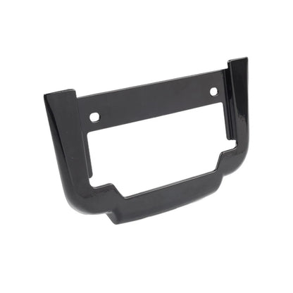Black Rear License Plate Frame Mount for Harley Tri Glide Ultra Classic (2011–2023)