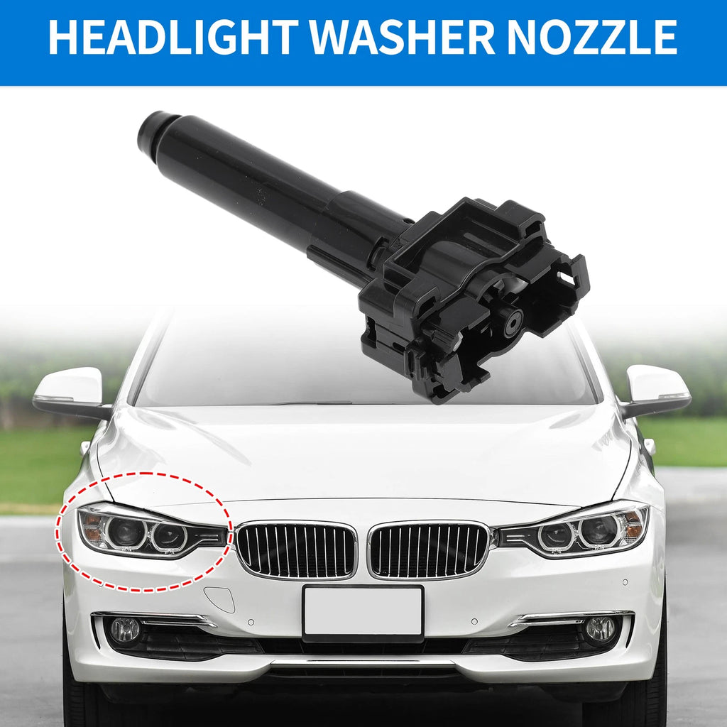 Front Passenger Headlight Washer Nozzle Replacement for Toyota Land Cruiser (2008–2016)