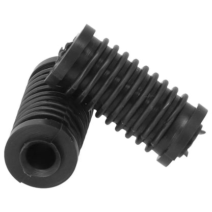 2Pcs Rubber Motorcycle Gear Shifter Change Lever Pedal Black
