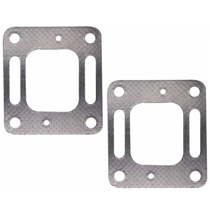 2X Exhaust Manifold Gasket Restrictor Elbow for Mercruiser (Repl 18-0897, 27-863724)