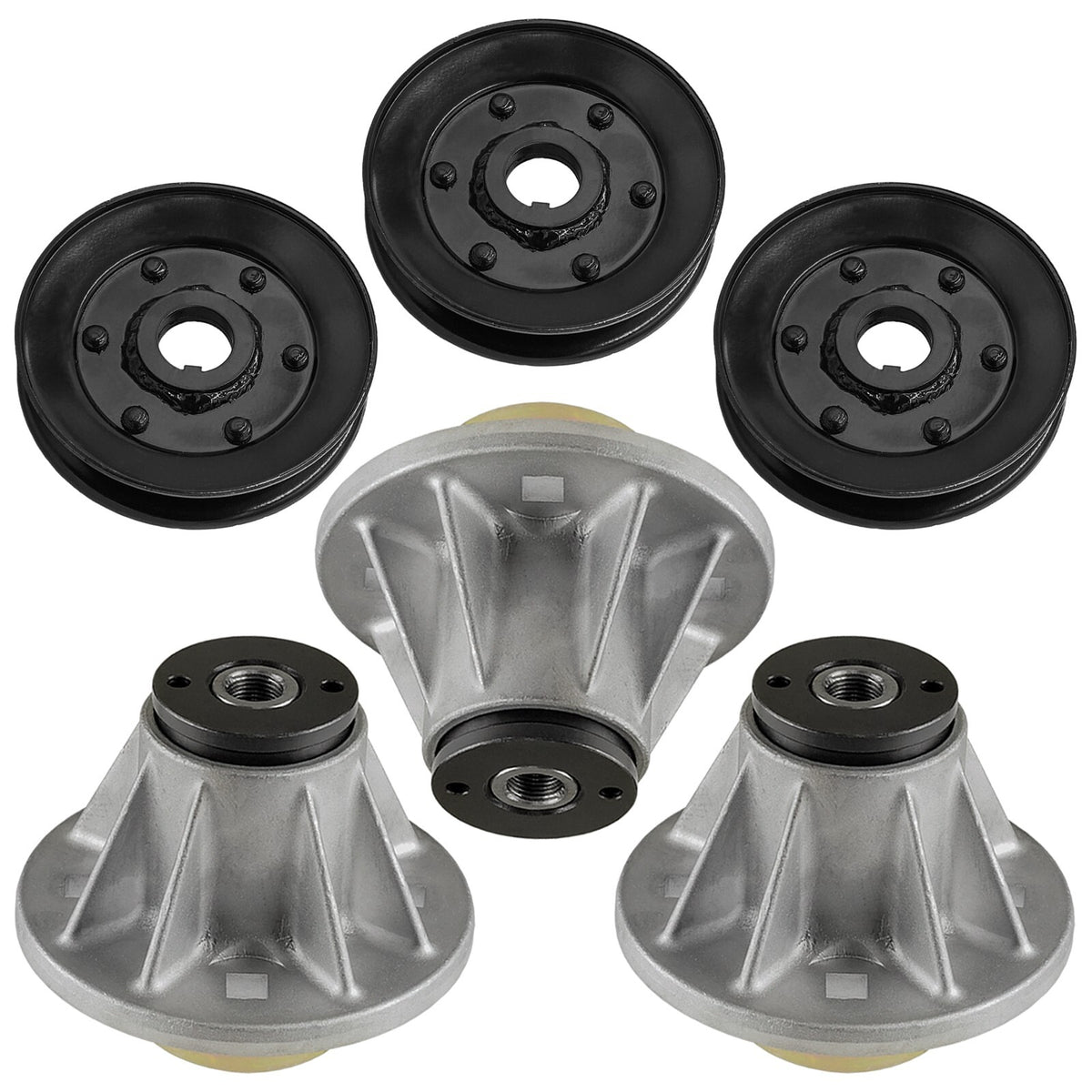 Deck Spindle Assembly with Pulley for Gravely ZT2252 ZT2552 (2005–2018)