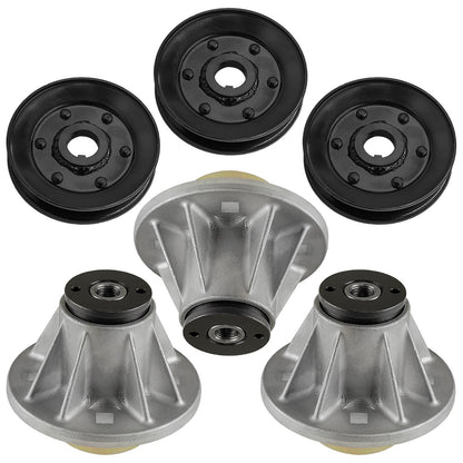 Deck Spindle Assembly with Pulley for Gravely ZT2252 ZT2552 (2005–2018)