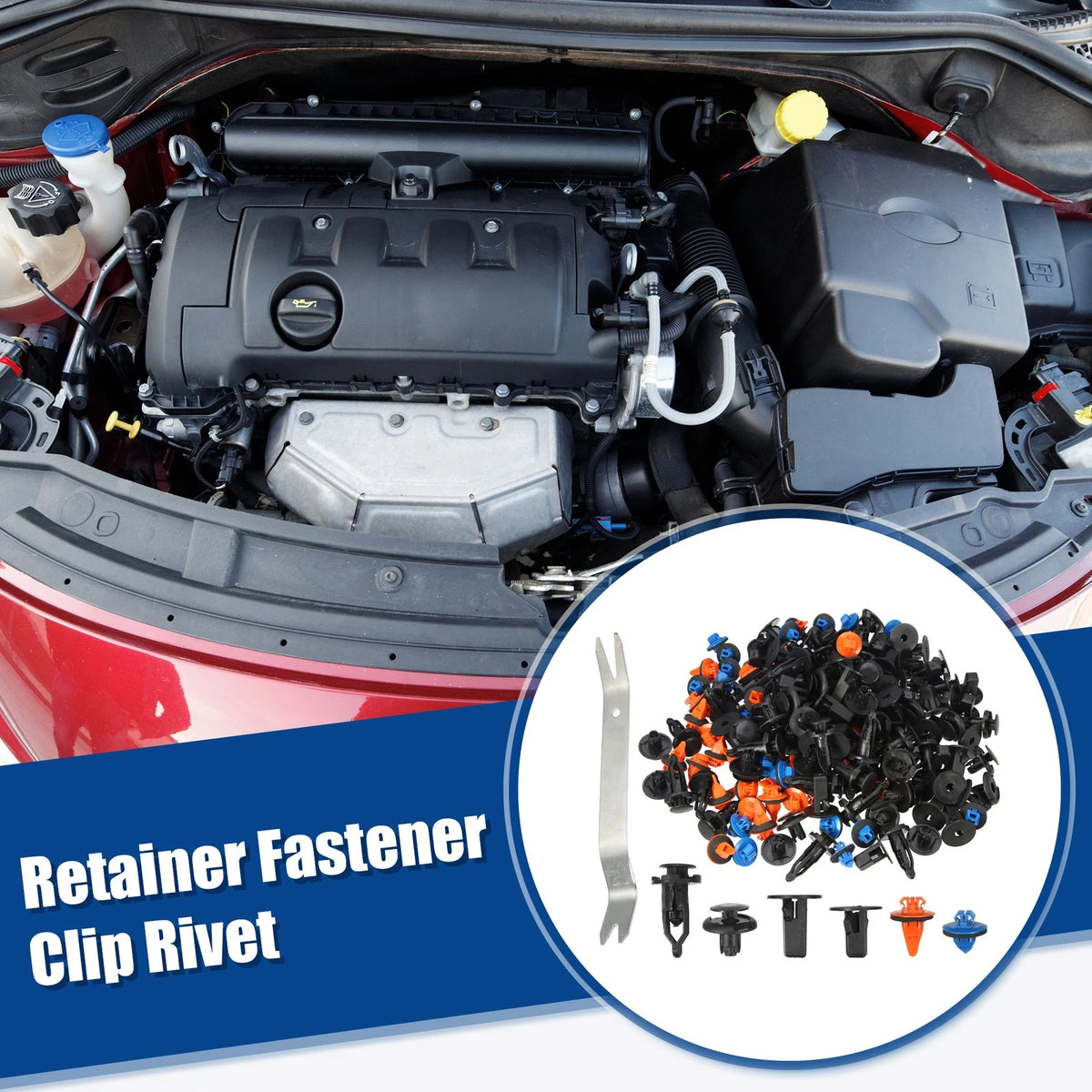 Fender Clip Retainer Fastener Rivet Kit for Toyota 4Runner (2003–2023)
