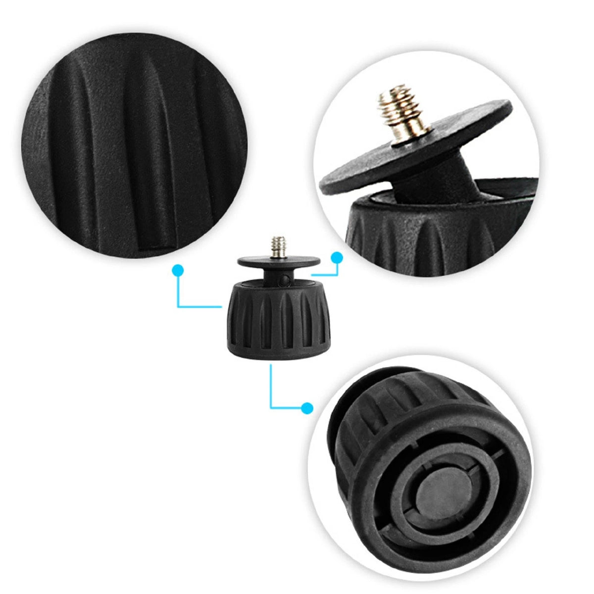 Foot Pad for Monopod D (1/4 to 3/8 Mount)