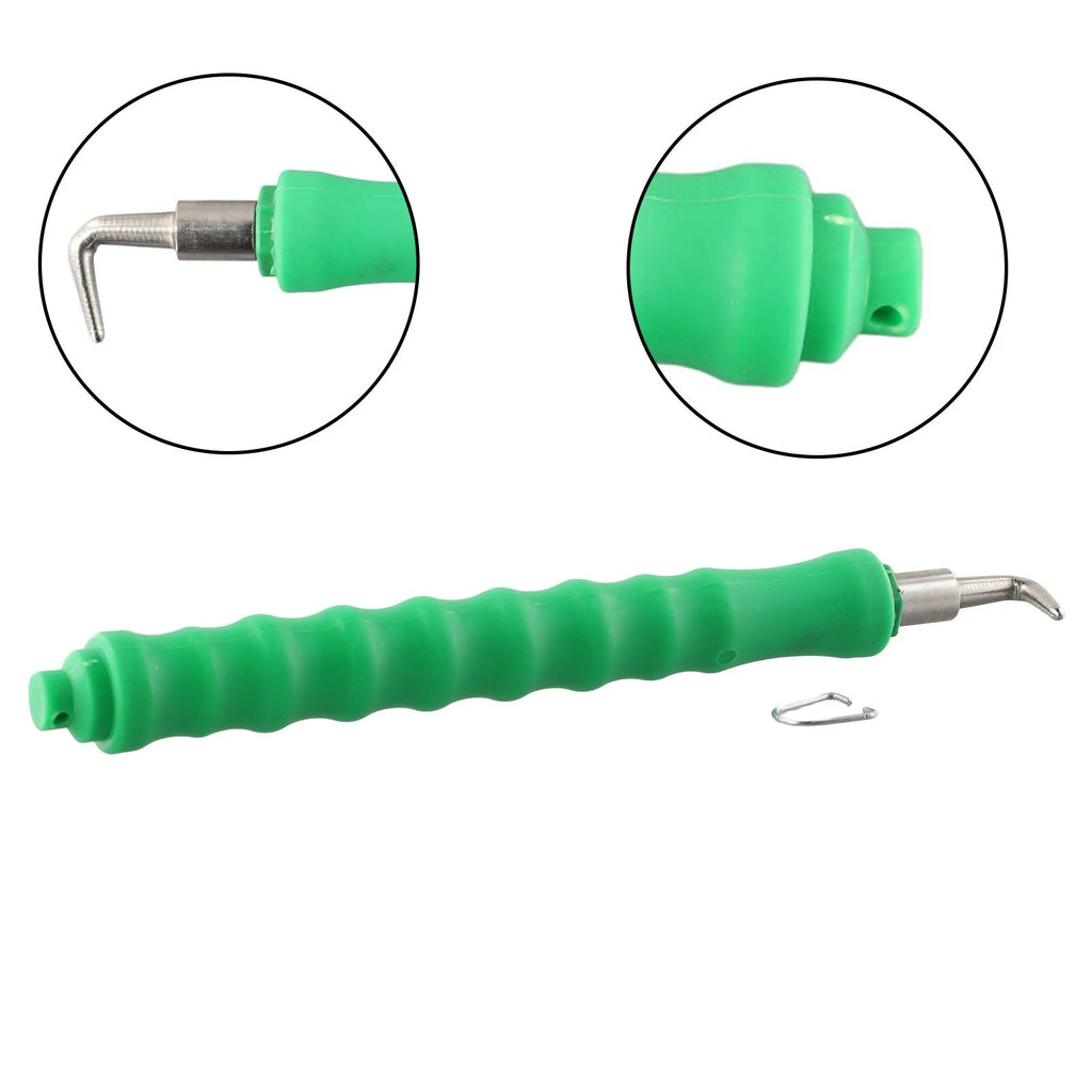 Green Semi-Automatic Steel Bar Tying Hook Winding Tool
