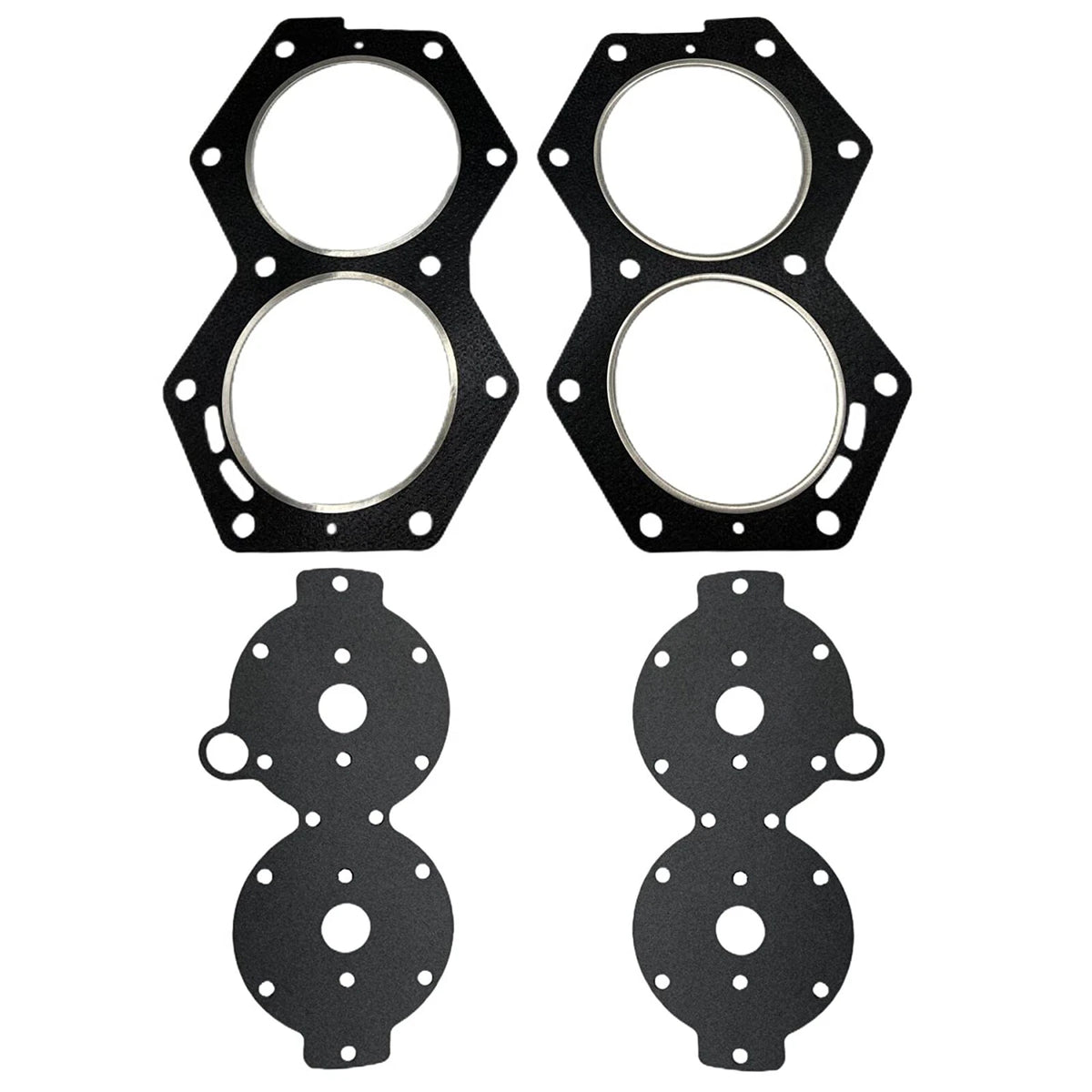 2X Head & Cover Gasket for Evinrude Johnson V4 88-140 HP (318358)