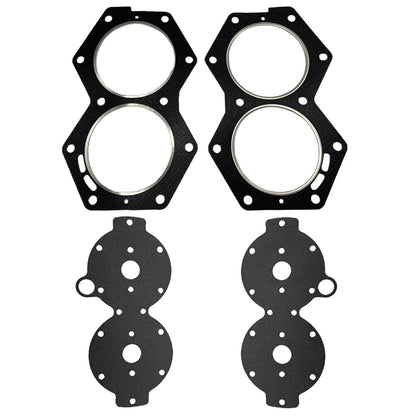 2X Head & Cover Gasket for Evinrude Johnson V4 88-140 HP (318358)