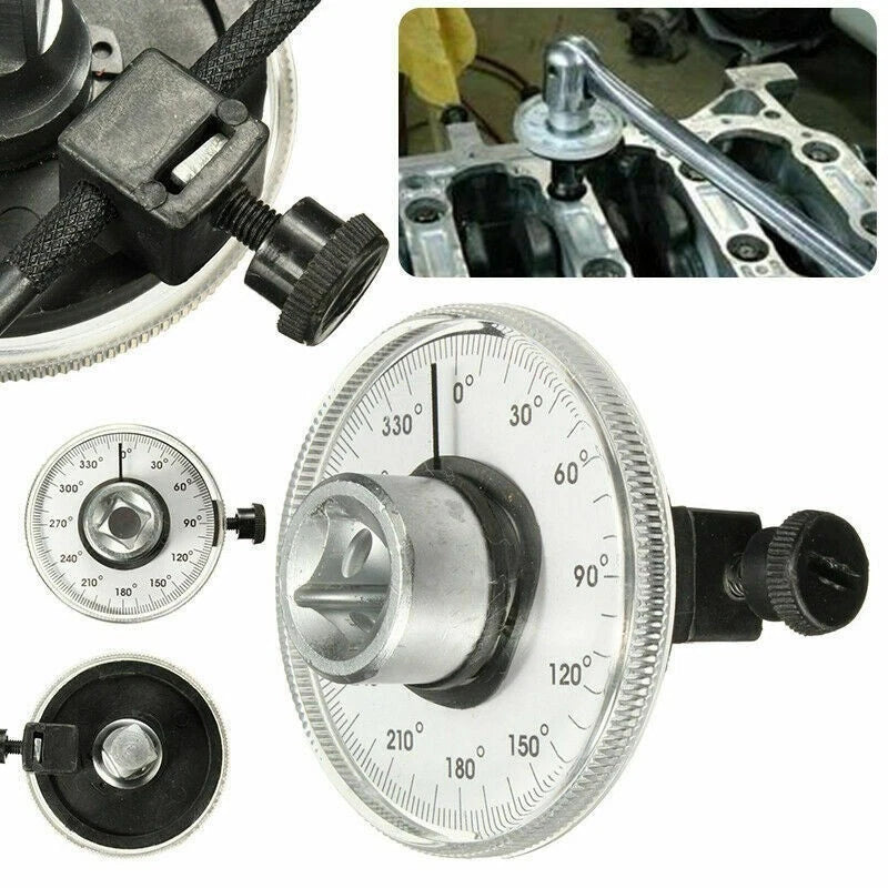 1/2 Inch Protractor Drive Socket Wrench for Mechanics Tools