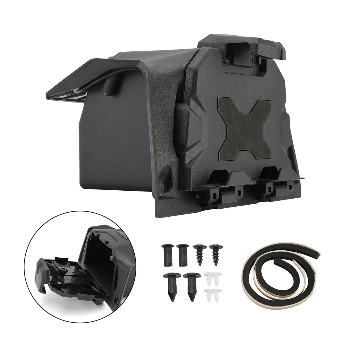 Storage Box & Tablet Mount for Polaris RZR XP 1000 Turbo (2019–2023)