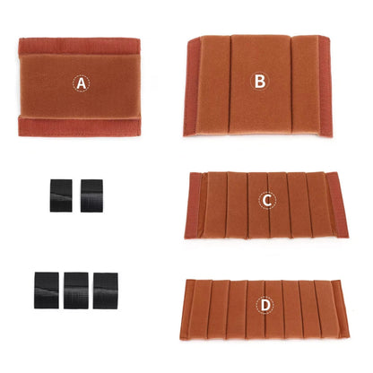 Set of 4 Camera Bag Case Dacron Insert Partition Divider Pads